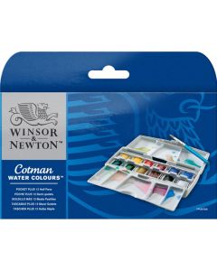 Winsor & Newton Cotman Water Colours Pocket PLUS Box