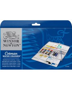 Winsor & Newton Cotman Water Colours Painting PLUS Box