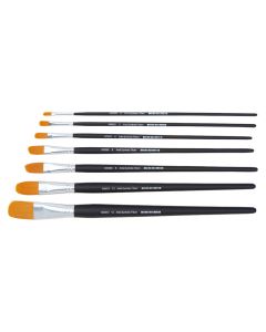 Specialist Crafts Artist Filbert Long Handled Synthetic Brushes