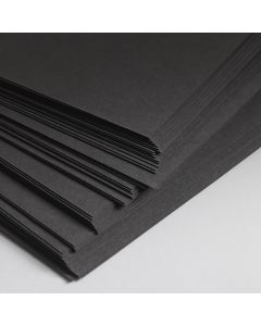 Black Card 500 Microns - A2. Per sheet