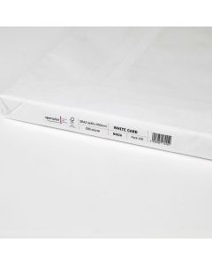 White Card 500 Microns. SRA2. Pack of 100