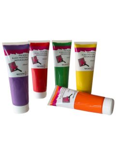 Specialist Crafts Premium Block Printing Watercolours - 250ml Tubes